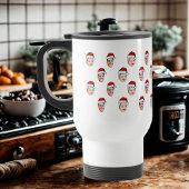 Custom Weihnachtsmannmütze Face Weihnachtsgeschenk Reisebecher