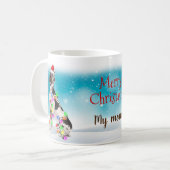 Custom Weihnachtsmannmütze Frohe Weihnachten Great Kaffeetasse (Vorderseite Links)