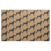 Custom Weimaraner Dog Fabric Stoff (Fat Quarter (45,7 x 55,9 cm))