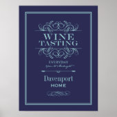 Custom Wein Degustation Art Print - Wohngestaltung Poster (Vorne)