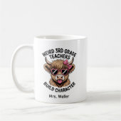 Custom “Weird 3rd Grade Teachers Build Character" Kaffeetasse (Links)