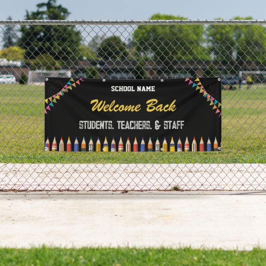 custom welcome back to school 2025 banner (Insitu)