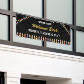 custom welcome back to school 2025 banner (Äußeres Gebäude)