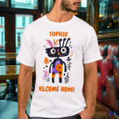 Custom Welcome Zuhause Funny Graphic T - Shirt