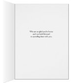 Custom Welcome Zuhause für Tochter, Blume im Jar (Innen (Rechts))