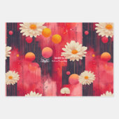 Custom Wellness Product Wrap - Business Retailer Geschenkpapier Set (Vorderseite)