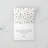 Custom Weltfrieden Corporate Weihnachten Karte (Innenseite)