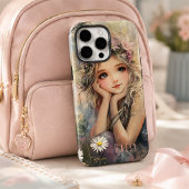 Custom Whimsical Daisy Fairy Pastel Watercolor Case-Mate iPhone Hülle