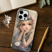 Custom Whimsical Daisy Fairy Pastel Watercolor Case-Mate iPhone Hülle