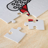 Custom Whimsical Funny Japanisch Kanji Kalligraphi Puzzle (Seite)