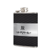 Custom Whiskey and Bourbon Vinyl Wrapped Flask Flachmann (Links)