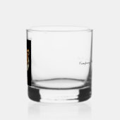 "Custom Whiskey Glass - Tiger Head & Motivierend" Whiskyglas (Links)