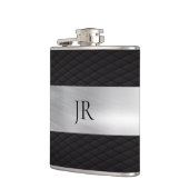 Custom Whiskey und LiquorVinyl Wrapped Flask Flachmann (Links)
