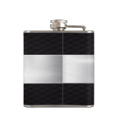 Custom Whiskey und LiquorVinyl Wrapped Flask Flachmann (Rückseite)