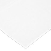 Custom White 16" X 90" Runner für jeden Anlass Mittelgroßer Tischläufer (Ecke)
