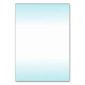 Custom White Blue Seepferd Wedding Platzkarten Tischnummer (Rückseite)