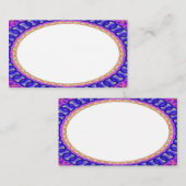 Custom White Center B4 Business Cards Visitenkarte (Vorne/Hinten)