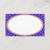 Custom White Center B4 Business Cards Visitenkarte (Vorderseite)