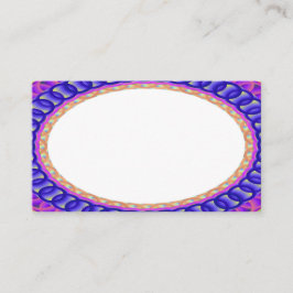 Custom White Center B4 Business Cards Visitenkarte