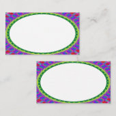 Custom White Center B7 Business Cards Visitenkarte (Vorne/Hinten)