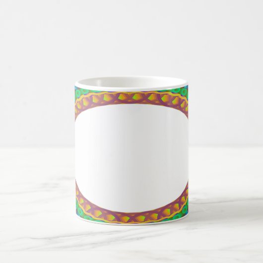 Custom White Centre A1 Coffee Cup Kaffeetasse (Mittel)