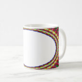 Custom White Centre A3 Coffee Cup Kaffeetasse (VorderseiteRechts)