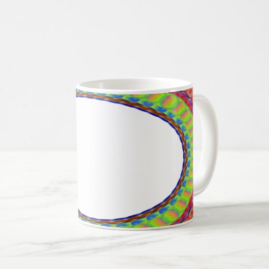 Custom White Centre A6 Coffee Cup Kaffeetasse (VorderseiteRechts)