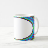 Custom White Centre A7 Coffee Cup Kaffeetasse (VorderseiteRechts)