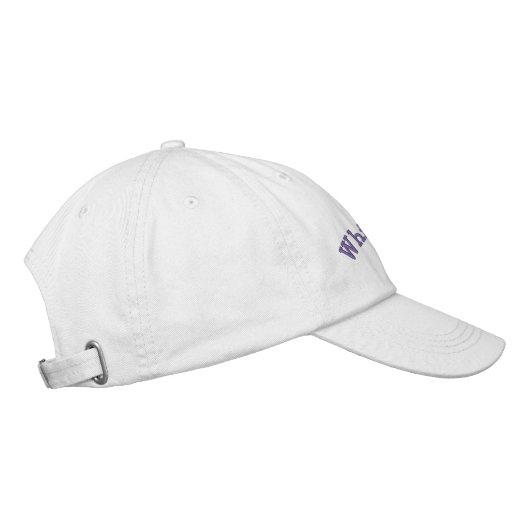 Custom White Crown Looking Beautiful-Hat Cool Fits Bestickte Baseballkappe (Rechts)