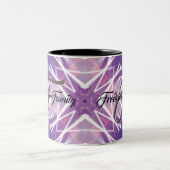 Custom White Elefantengeschenke Zweifarbige Tasse (Mittel)