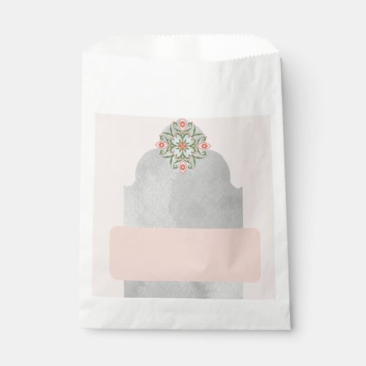 Custom White Gevor Bag Geschenktütchen (Vorderseite)