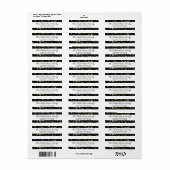 Custom White Gold Snowflakes Punkte auf Black (Vorne)