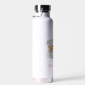 Custom White Pre-K Teacher School Trinkflasche (Rechts)