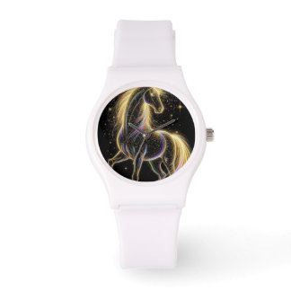 Custom White Silicone Watch – Modern Unisex Armbanduhr