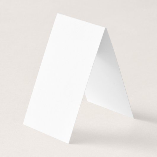 Custom white simple Design Add Photo or Text Visitenkarten (Vorderseite)