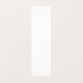 Custom white simple Design Add Photo or Text Visitenkarten (Außenseite Aufgefaltet)