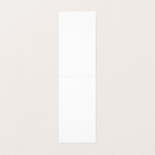 Custom white simple Design Add Photo or Text Visitenkarten (Außenseite Aufgefaltet)