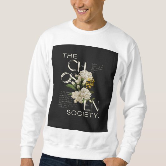 Custom White Sweatshirt TCS Edition (Vorderseite)