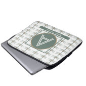 CUSTOM WHITE TRENDY DRAGONFLY LAPTOPSCHUTZHÜLLE (Vorne Knopf)