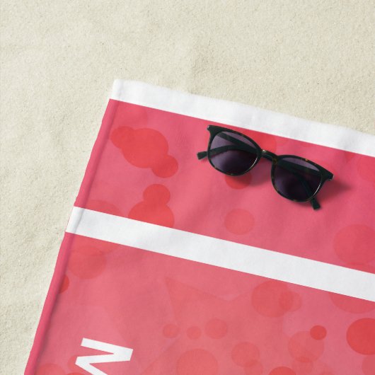 Custom Wifey Heart Strandtuch (Beispiel)