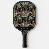 Custom Wild Bush Blume Bouquet - Protea Pickleball Schläger (Vorderseite)