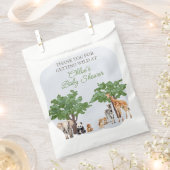 Custom Wild One Animal Safari Animal Fevor Bags Geschenktütchen (Ausgeschnitten)