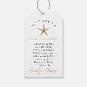 Custom Willkommen bei Cabo San Lucas Hochzeitsfeie Geschenkanhänger