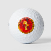 Custom Wilson Ultra 500 Distance Golf Ball (Vorderseite)