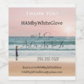 Custom Wine Bottle Label HAmbyWG Weinetikett (Einzelnes Label)