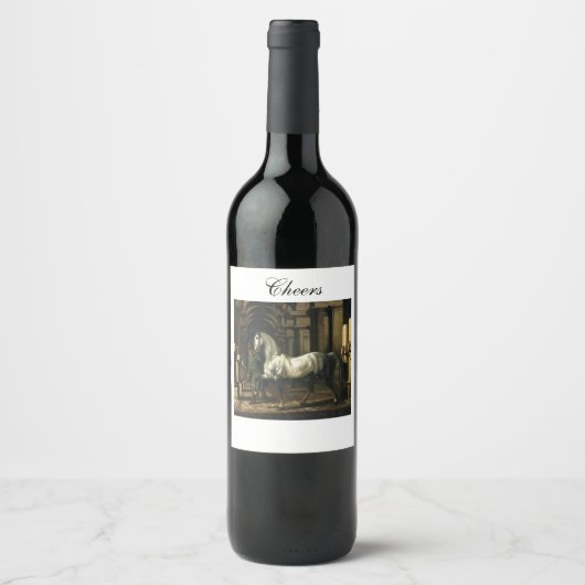 Custom Wine Bottle Labels Weinetikett (Vorderseite)