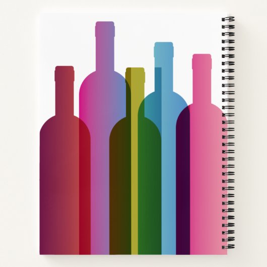 Custom Wine Journal Notizblock (Rückseite)