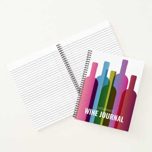 Custom Wine Journal Notizblock (Innenseite)