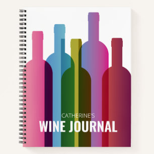 Custom Wine Journal Notizblock