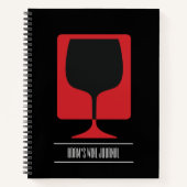Custom Wine Journal Notizblock (Vorderseite)